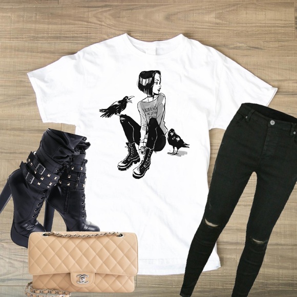 Gothic Girl Custom Shirt - Picture 1 of 1